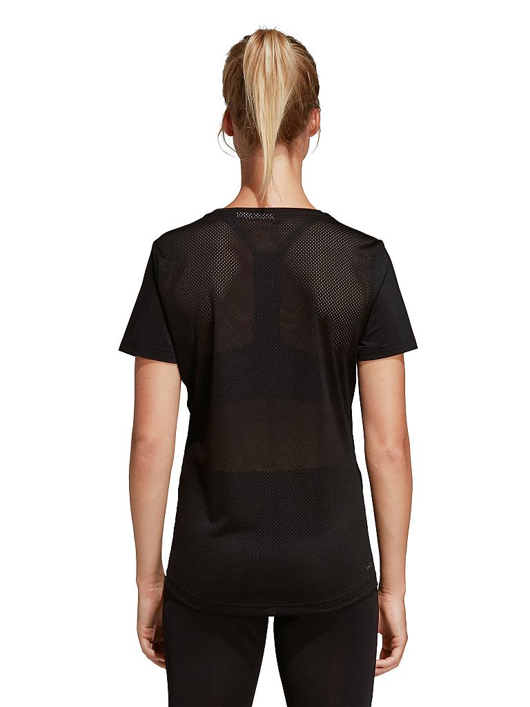 ADIDAS Damen Fitness Shirt Design 2 Move Logo schwarz | XS ADIDAS Damen Fitness Shirt Design 2 Move Logo schwarz | XS